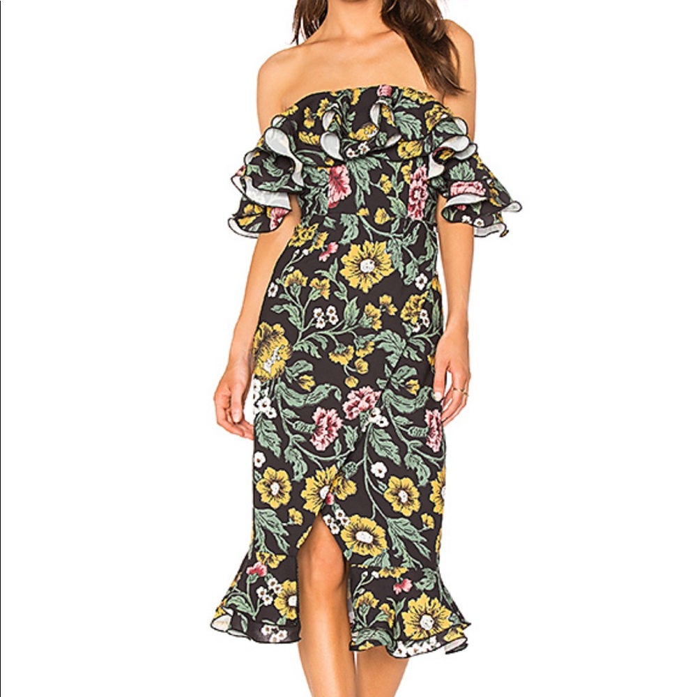 C/Meo Immerse midi dress